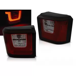 LED BAR TAIL LIGHTS RED SMOKE fits VW T4 90-03.03