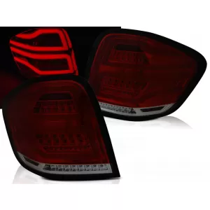 LED BAR TAIL LIGHTS RED SMOKE fits MERCEDES M-KLASA W164 05-08