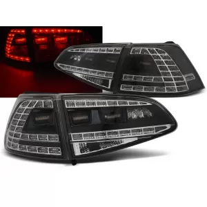 LED TAIL LIGHTS SPORT BLACK SEQ fits VW GOLF 7 13-17
