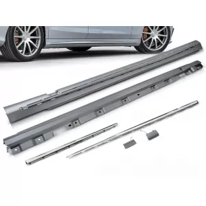 SIDE SKIRTS SPORT CHROME fits MERCEDES S-KLASA W222 13-18 LONG VERSION