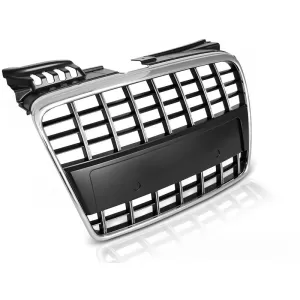 image-22-Sport hűtőrács króm-fekete AUDI A4 B7 04-08