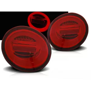 LED BAR TAIL LIGHTS RED WHIE SEQ fits VW NEW BEETLE 10.98-05