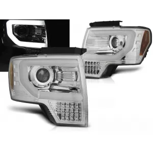 FORD F150 MK12 08-14 TUBE LIGHT CHROME