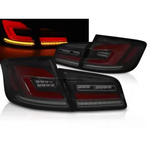 LED BAR SEQ TAIL LIGHTS SMOKE BLACK fits BMW F10 10-16