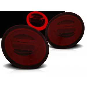 LED BAR TAIL LIGHTS RED SMOKE SEQ fits VW NEW BEETLE 10.98-05