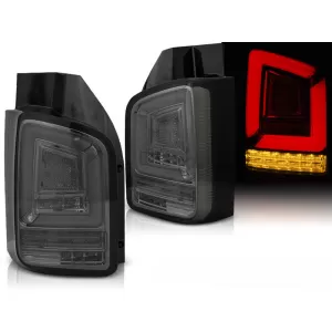 LED BAR TAIL LIGHTS SMOKE SEQ fits VW T6 15-19 TR