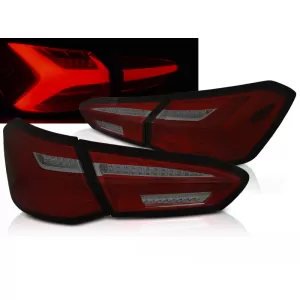 LED TAIL LIGHTS RED SMOKE SEQ fits FORD FOCUS 4 18-21 HATCHBACK 