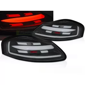 LED BAR TAIL LIGHTS BLACK SEQ fits PORSCHE BOXSTER 986 96-04