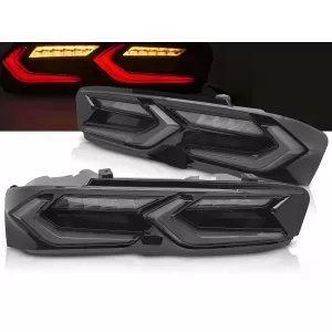 LED TAILIGHTS SMOKE BLACK fits CHEVROLET CAMARO 19-23