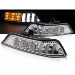 FRONT DIRECTION CHROME LED SEQ fits FORD MUSTANG 15-17