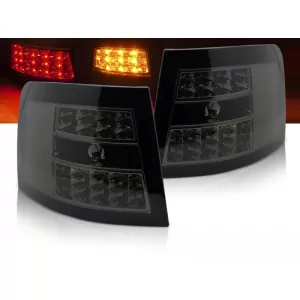 LED TAIL LIGHTS SMOKE fits AUDI A6 05.97-05.04 AVANT