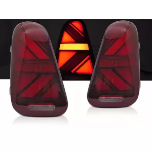 LED TAIL LIGHTS RED SEQ fits MINI COOPER R50 R52 R53 01-06