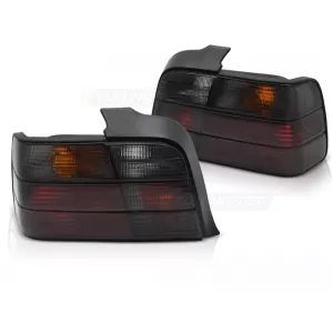 TAIL LIGHTS SMOKE fits BMW E36 12.90-08.99 SEDAN