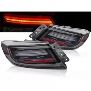 LED BAR TAIL LIGHTS BLACK SEQ fits TOYOTA GR86 21-