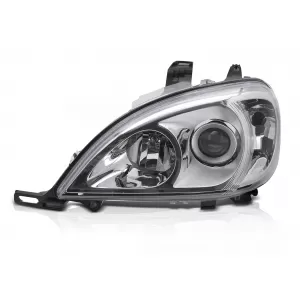 HEADLIGHTS CHROME LEFT SIDE fits MERCEDES W163 01-05