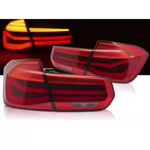 LED BAR SEQ TAIL LIGHTS RED fits BMW F30 11-18