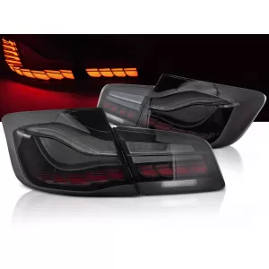 OLED SEQ TAIL LIGHTS SMOKE fits BMW F10 10-16