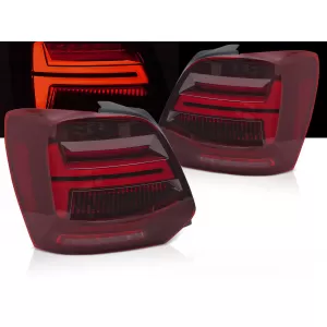 LED TAIL LIGHTS RED LED BAR fits VW POLO V 09-17