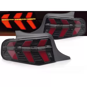 FORD MUSTANG 10-13 BLACK LED