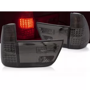 LED TAIL LIGHTS SMOKE fits BMW X5 E53 09.99-10.03