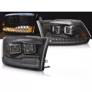 DODGE RAM 09-18 DOUBLE BLACK