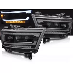 LED HEADLIGHTS fits DODGE RAM 19-22