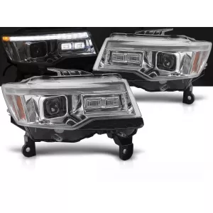 CHRYSLER JEEP GRAND CHEROKEE 14-21 CHROME TUBE LIGHT SEQ