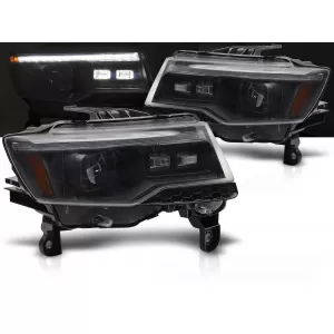 CHRYSLER JEEP GRAND CHEROKEE 14-21 BLACK TUBE LIGHT SEQ