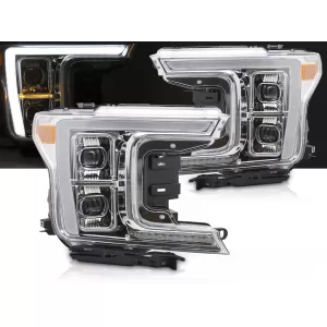FULL LED HEADLIGHTS CHROME fits FORD F150 MK13 17-20