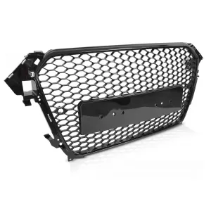 GRILLE SPORT GLOSSY BLACK PDC fits AUDI A4 B8 12-15