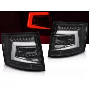 LED BAR TAIL LIGHTS BLACK fits SKODA OCTAVIA III 12-20 SW OEM BULB