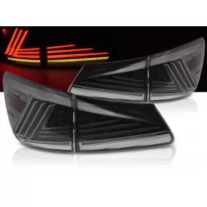 LED TAIL LIGHTS SMOKE LED SQL fits LEXUS IS II 06-13