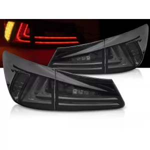 LED TAIL LIGHTS SMOKE LED fits LEXUS IS II 06-13