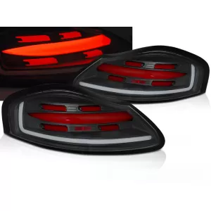 LED BAR TAIL LIGHTS BLACK-RED SEQ fits PORSCHE BOXSTER 986 96-04