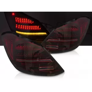 LED TAIL LIGHTS RED BLACK SEQ fits MERCEDES C-CLASS W205 14-21