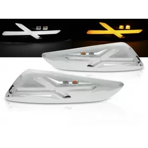 FRONT DIRECTION CHROME LED fits VESPA SPRINT / PRIMAVERA 150cc
