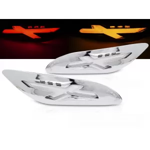 REAR DIRECTION CHROME LED fits VESPA SPRINT / PRIMAVERA 150cc