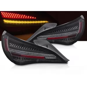 LED TAIL LIGHTS SEQ BLACK fits MERCEDES CLA C117 13-16 / X117 14-16 OE BULB