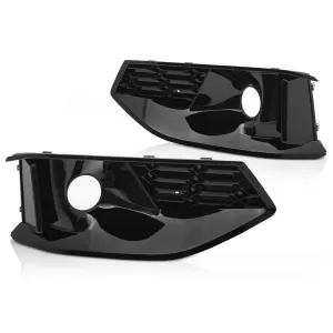 FOG LIGHT COVER GLOSSY BLACK fits  AUDI A4 B9 20-24
