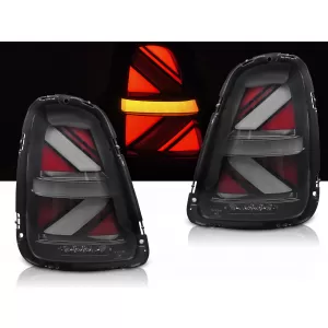 LED TAIL LIGHTS SMOKE fits MINI COOPER R56 R57 R58 R59 06-14 
