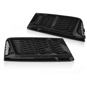 FOG LIGHT COVER GLOSSY BLACK fits  AUDI A4 B9 15-19