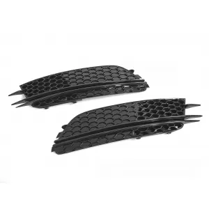 FOG LIGHT COVER GLOSSY BLACK fits AUDI A6 C7 11-14