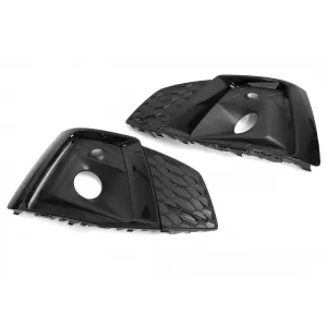 FOG LIGHT COVER GLOSSY BLACK fits AUDI A5 F5 19-23