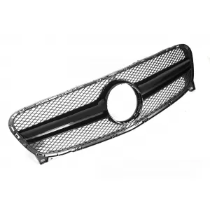 GRILLE GLOSSY BLACK fits MERCEDES GLA X156 13-16 