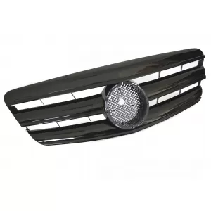 GRILLE SPORT GLOSSY BLACK fits MERCEDES W221 05-09