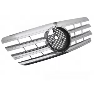 GRILLE SPORT CHROME fits MERCEDES W210 99-02 / S210 99-03