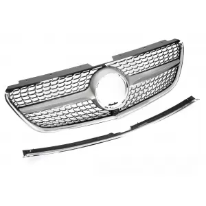 image-60-Diamond hűtőrács ezüst króm Mercedes Vito W447 14-19