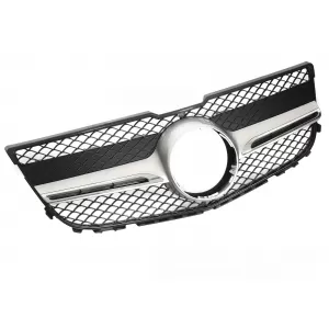 GRILLE SPORT SILVER CHROME fits MERCEDES GLK X204 13-15