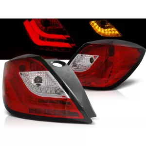 OPEL ASTRA H 03.04-09 3D RED WHITE LED