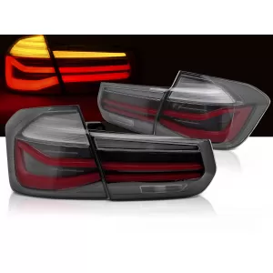 LED BAR SEQ TAIL LIGHTS SMOKE fits BMW F30 11-18
